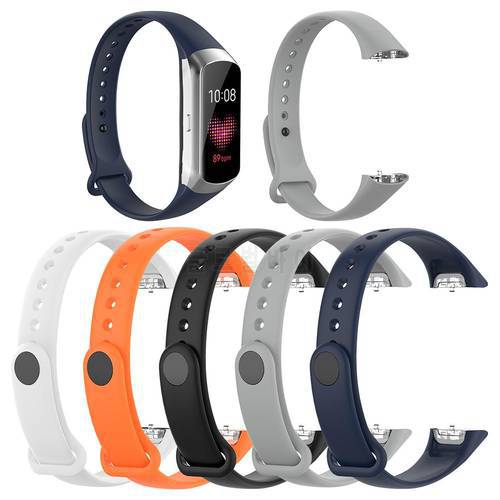 Watch Band For Samsung Galaxy Fit SM-R370 Strap Wristband Bracelet TPE Replacement Watchband For Galaxy fit SM-R370 Band