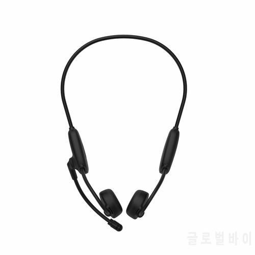 BH628 Bone Conduction Headphones Wireless BT 5.3 Earphone Outdoor Sports Headset with Earbuds Hands-free with Microphone
