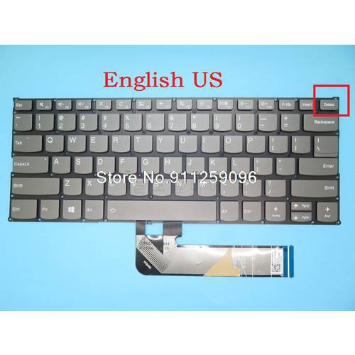 Laptop Keyboard For Lenovo YOGA 530-14IKB 530-14ARR 530 530-14 English US UK United Kingdom SN20Q40631 LCM17J63USJ686 Backlit
