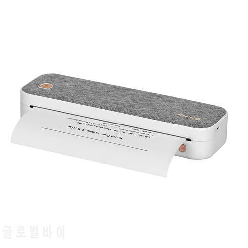 PeriPage A4 Paper Printer Direct Thermal Transfer Wirless Mobile Photo Printer USB BT Connection Support 2&39&39/3&39&39/4&39&39 Paper Width