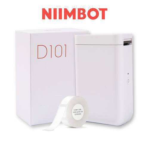 Niimbot D101 Thermal Label Sticker Printer Inkless Portable Pocket Label Maker JC Printer for Mobile Phone Machine