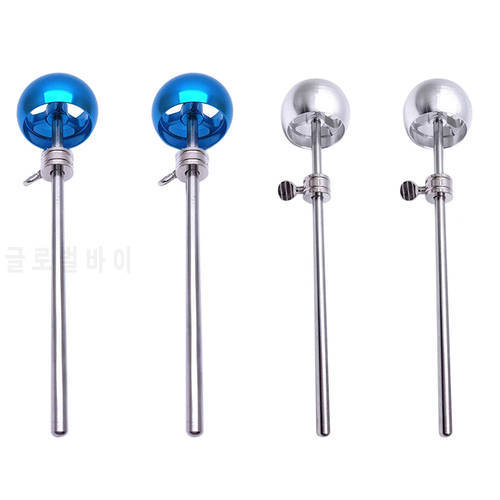 2Pcs Bass Drum Pedal Beater Aluminum Alloy Hammer Head Percussion Instrument Accessory Parts