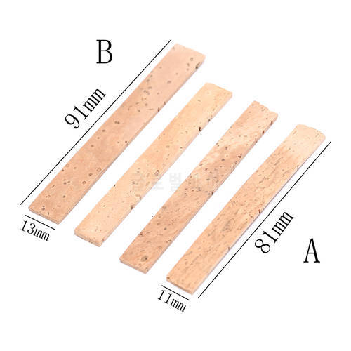 4Pcs/Lot Different Size Clarinet Cork Joint Corks Sheets for Saxophones Musical Instruments Accessories