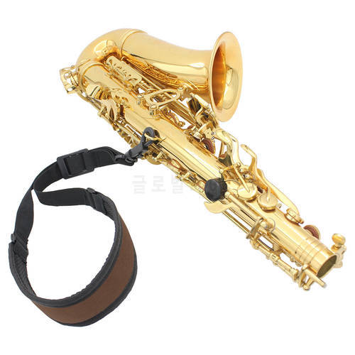 Saxophone Neck Strap Woodwind Musical Instrument Accessories Universal Shoulder Belt Alto Tenor Sax High Elastic Cotton Harness