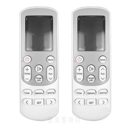 NEW-2X Air Conditioning Remote Control Replacement Single User For Samsung DB93-15169G DB93-14643T AJ009JNNDCH DB93-15169E