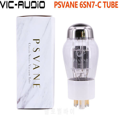 Psvane 6SN7-C Vacuum Tube Replace 6SN7C UK-6SN7 6N8P 6SN7GT 6SN7-BE CV181 6SN7 Tube For Vintage Hifi Audio Tube Amplifier
