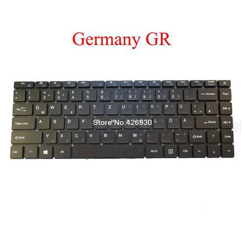 Germany GR Laptop Keyboard For Chuwi For Lapbook SE CWI528 CWI547 13.3 MB3081004 YXT-NB93-93 Black Without Backlit New