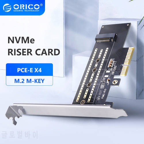 ORICO PSM2 PCI-E PCI Express 3.0 Gen3 X4 To M.2 M KEY SSD M2 Key Interface Card for PCI Express 3.0 X4 2230 2242 2260 2280 Size