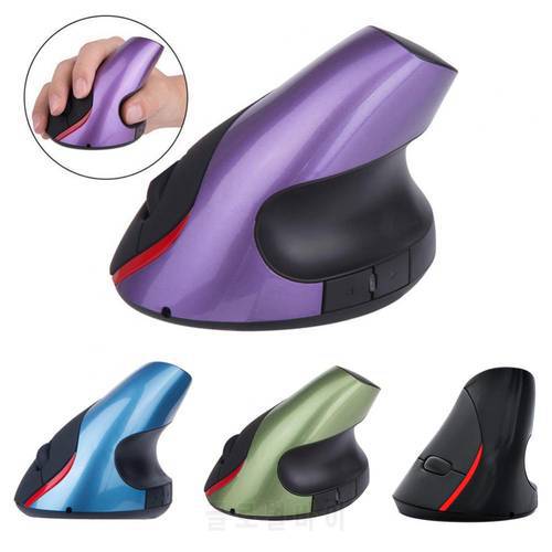 Wireless Mouse Vertical Gaming Mouse USB Computer Mice Ergonomic Desktop Upright Mouse 5 Buttons for PC Laptop Office Home