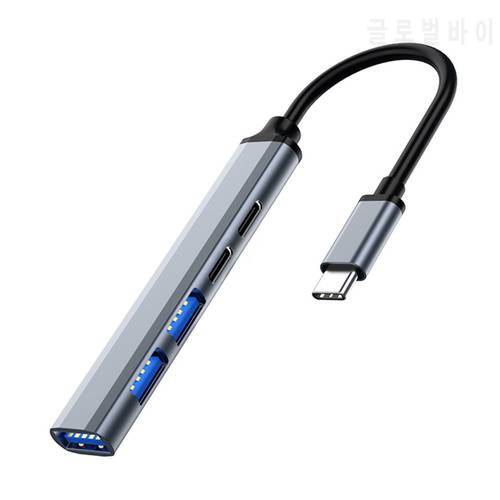 USB 3.0 2.0 Type C HUB PD Multi Splitter 5 Ports Expander for Phone PC Laptop