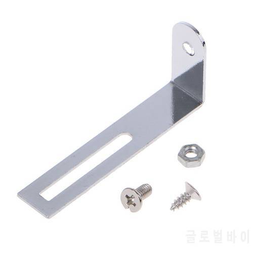 1Pc Stainless Steel Silver Guitar Pickguard Mounting Bracket For Les Paul Electric Guitar