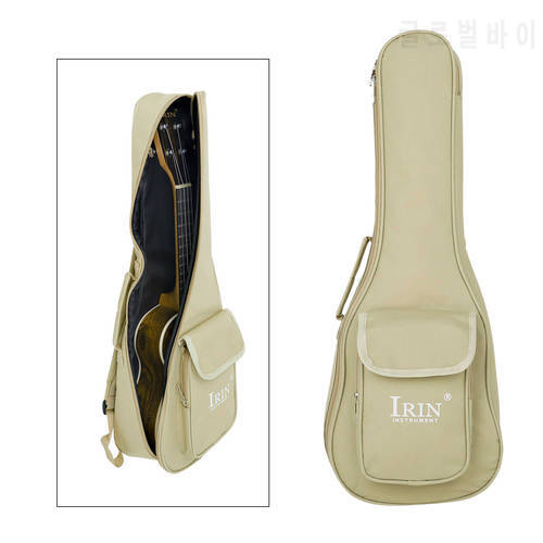 24 Inch Ukulele Case Ukuleles Bag Waterproof Ukulele Gig Bag Oxford Thick Cotton Padded Guitar Backpack Carrying Case