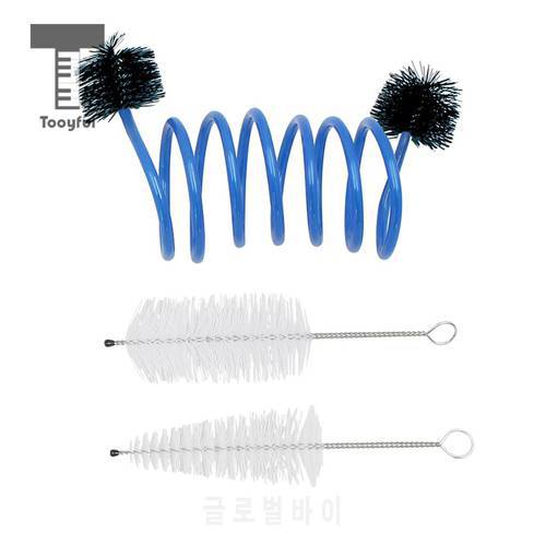 Tooyful Trumpet Cleaning Brush Maintenance Cleaning Care Kit Replacement Accessory