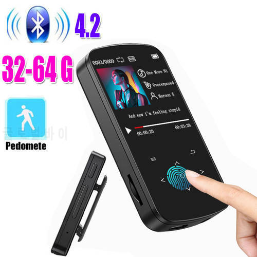 MP3 Player Portable Music Lossless HiFi Sound Audio With Pedometer Function fm radio usb sd record player