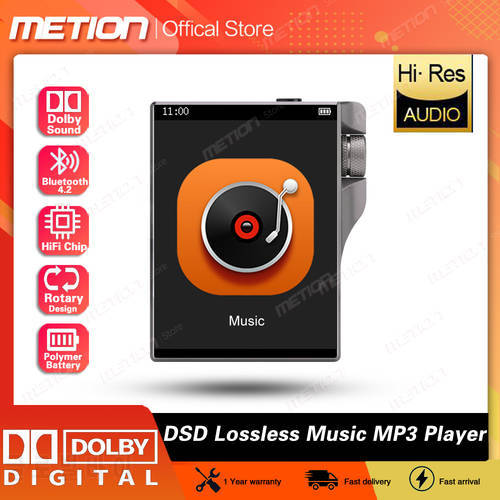 2023NEW HIFI Audio Player DSD256 Decoding Audiophile Grade Hi-Res Lossless MP3 Music Player Bluetooth Touch Screen FM /Recorder