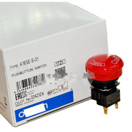 A165E-S-01 Emergency stop button switch