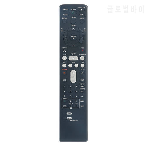 New AKB70877914 Replaced Remote Control fit for LG DVD Micro Hi-Fi Systems FB164-D0P XB64-D0U XBS64V FBS164V FB164