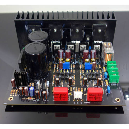 WeiLiang M4 Imitation Of The British Seddon Circuit SF60 Dual Channel 150W*2 Stereo Amplifier Super LM3886 TDA7293