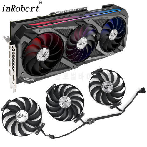 95MM CF1010U12S Cooler Fan Replacement For ASUS ROG Strix GeForce RTX 3060 Ti 3070 3080 3090 3070Ti 3080Ti Graphics Video Card