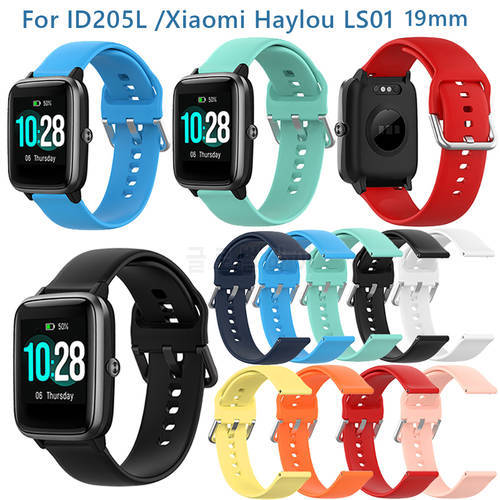ID205L Smartwatch Bands Women Men Durable Adjustable Sport Silicone Replacement Watch Bands Straps ID205L Watch Accessory