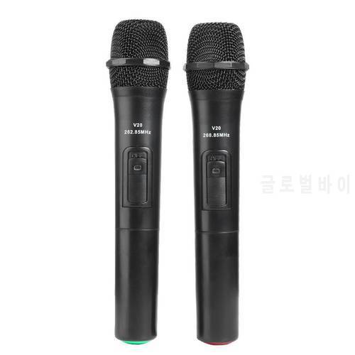 1/2pcs Wireless Microphone Karaoke Ecosystem Singing Microphone Karaoke Player with USB Receiver for Android TV Box Smart TV