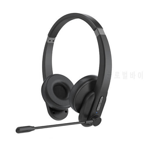 OY632 HiFi Stereo Wireless Telephone Headset for PC Laptop Call Center Office Computer Noise Canceling Customer Service Bluetoot