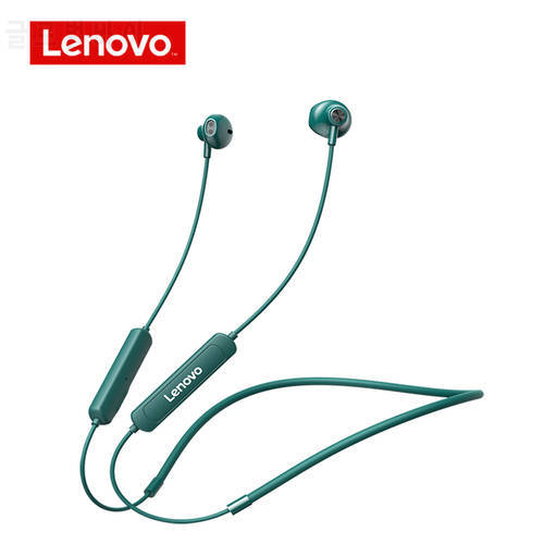 NEW Lenovo SH1 Wireless Earphone Bluetooth 5.0 Headset IPX5 Waterproof Magnetic Neckband Earbuds Sport Headphones With Mic
