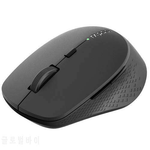 Rapoo M300S/M300w Wireless Optical Mouse 320mAh Li-Battery Compatible Qi Charge 1600DPI Mice with Switch Between BT3.0/4.0/2.4G