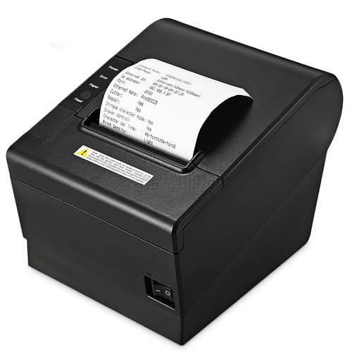 Tabletop Printing Receipt Printer Machine Android POS barcode printer 80 mm Thermal Barcode Impresora