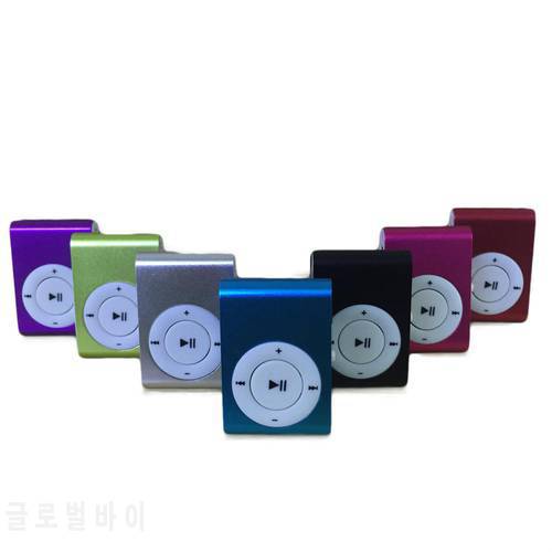 Sport Clip-Type Mini Mp3 Player Stereo Music Speaker Usb Charging Cable 3.5mm Headphones Supports Tf Cards Portable Music Player