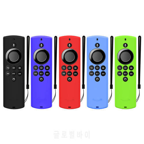Remote Control Silicone Cover for Amazon Alexa Fire TV Stick Lite Controller Shell TV Sleeve Protective Case Housing Replacement