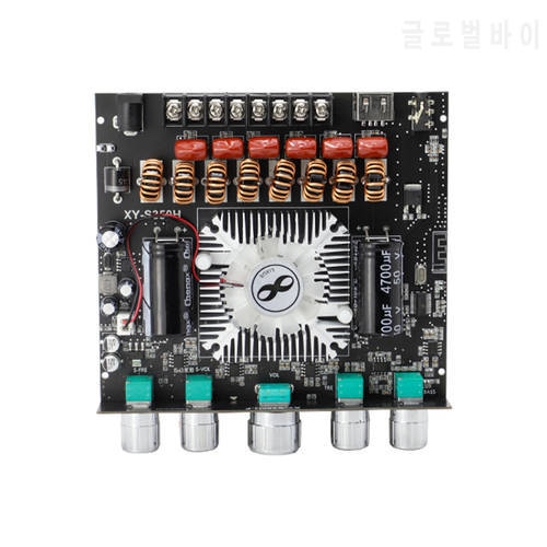 S350H Subwoofer Amplifier Board 2.1 Channel TPA3251 220WX2+350W Bluetooth 5.0 Power Audio Stereo Amplifier Board Bass AMP