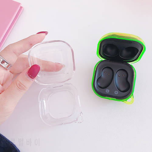 For Samsung Galaxy Buds 2 Buzz 2 Pro Case For Samsung Galaxy Buds Pro Live Buds2 pro Case Transparent Hard PC Cover Buds Live