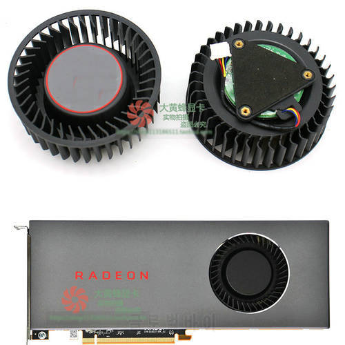 The Cooling fan for Radeon RX5700 RX5700XT Graphics Video Card PLB07525B12HH BFB1012SHA01 DC12V 1.20A