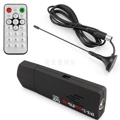 FM HDTV TV Tuner Receiver Stick RTL2832U+USB2.0 Digital DVB-T SDR+DAB+R820T N6L1