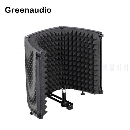 GAZ-300A Recording microphone reflexion filter Microphone portable vocal booth Studio Microphone sound Isolation shield