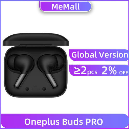 Global Version OnePlus Buds Pro TWS Earphone Bluetooth 5.2 Adaptive Noise Cancellation LHDC Wireless Headphones ForOneplus 9 Pro