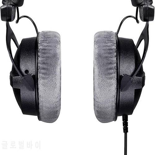 1pc DT770 DT880 DT990 Pro Headphones Velvet For Beyerdynamic Headset Replacement Earpads Earmuff Pillow Repair Parts