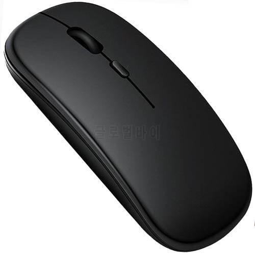 Wireless Rechargeable Mouse Bluetooth Ergonomic Silent Mause 2.4G Mini Mice with USB Receiver For Laptop PC Computer