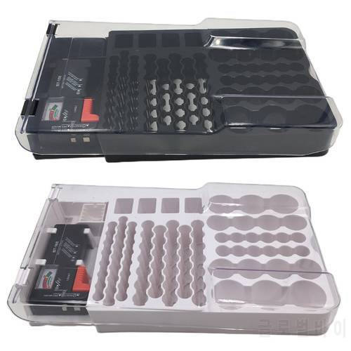 Battery Organizer Storage Case with Tester, Battery Box Holder Garage Container Bag Suitable for AA AAA CR2 CR1632
