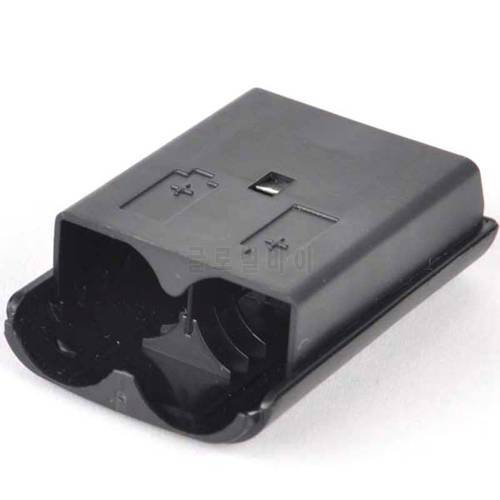 AA Battery Pack Case Cover Holder Black Battery Storage Box For XBOX 360 Wireless Controller JETTING Size: approx 58x36mm