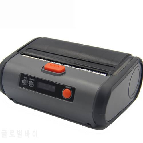 Portable 4 inch label thermal printer barcode 108 mm Android ios Bluetooth wireless Mini Thermal Label Printer