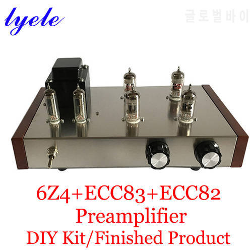 Lyele Audio 6z4 Vacuum Tube Preamplifier Diy Kit Wada Shigeru Circuit Surpasses Marantz 7 Warm Voice and Strong Analytical Power