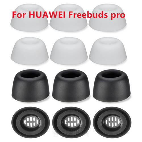 Silicone Sleeve Earbuds Ear Buds Tips in-Ear Mat Compatible with HUAWEI Freebuds pro Earphone Repairing Parts Spare Part