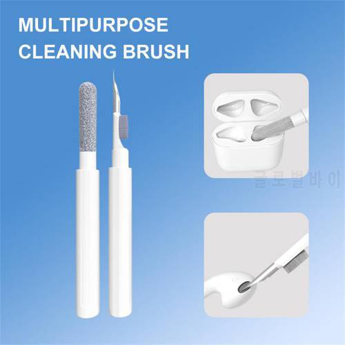 Bluetooth-compatible Earbuds Cleaner Kit For Airpods 1 2 Cleaning Pen Brush Bluetooth-compatible Earphones Case Cleaning 2022