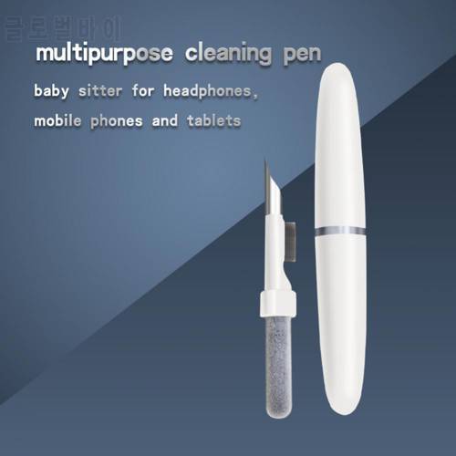 New earplug cleaning pen Soft Microfiber Brush Portable Bluetooth headset Earphones Cleaner Kit Earbuds case Cleaning Tools