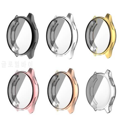 Screen Protector Case Compatible with -OnePlus Watch 46mm, Full Coverage Ultra Thin TPU Plated Protective Cover