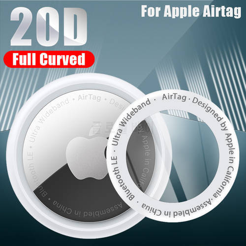 For Apple Airtag 20D Curved Edge Protective Film For Apple Airtag Smart Locator Tracker Screen Protector Accessories (Not Glass