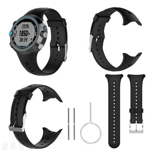 Silicone Strap for Garmin Swim Watch Band Smartwatch Bracelet Replacement Wristband with Tool Accessories Strap for Garmin