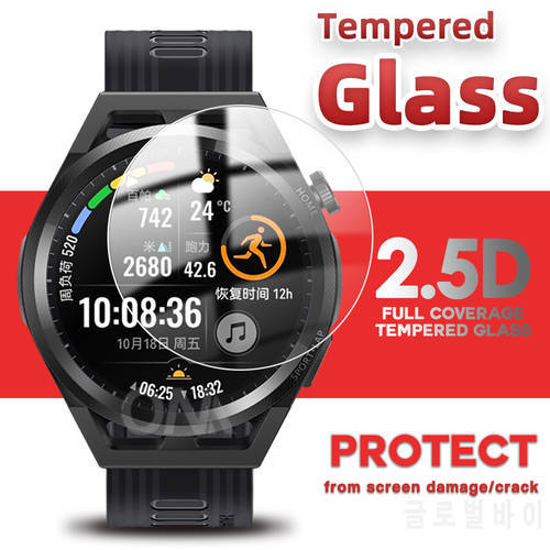 Tempered Glass For Huawei Watch GT 2 3 Runner 46mm Smart Watch Clear Screen Protector Film Accessories For Huawei GT2 GT3 46mm